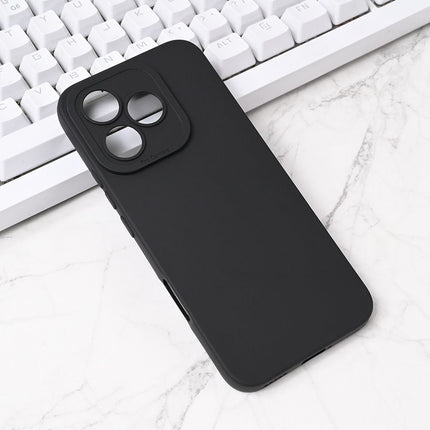Torbica Silikon Pro Camera za Honor 400 Lite crna