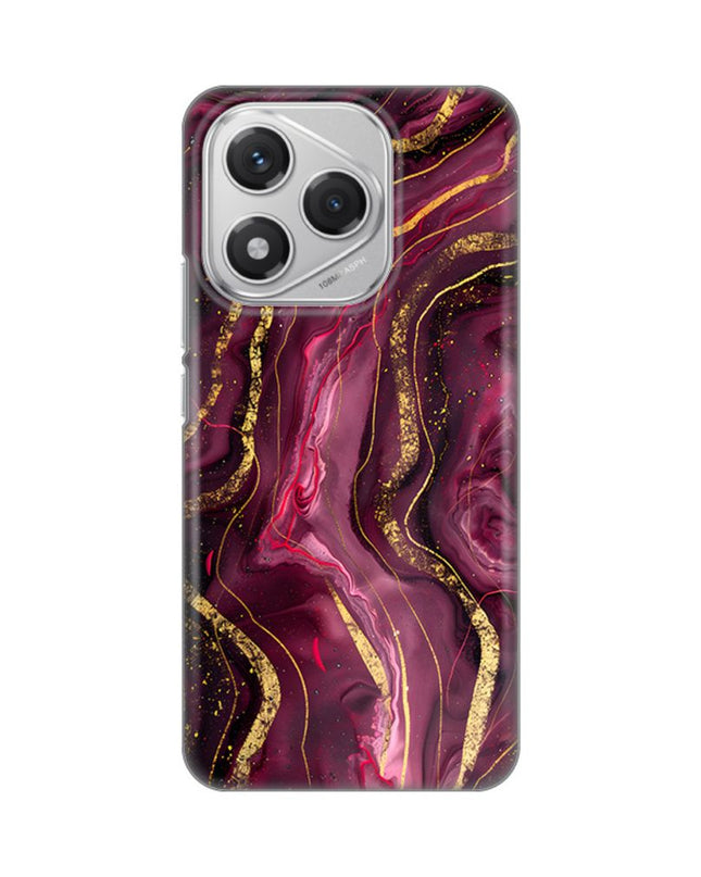 Maska za Honor 400 Lite Burgundy Silikonska Print