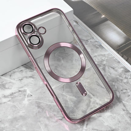 Maska za iPhone 17 6.3 roze Magsafe Lux