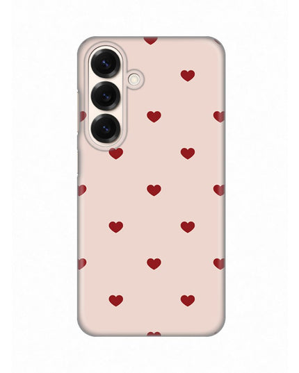 Maska za Samsung S931B Galaxy S25 Beige Hearts Silikonska Print