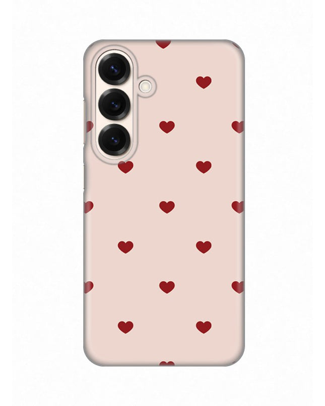 Maska za Samsung S931B Galaxy S25 Beige Hearts Silikonska Print