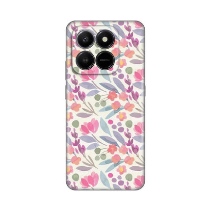 Maska za Honor X7d 4G/400 Smart 5G Watercolor Flowers Silikonska Print