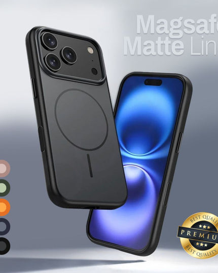 Maska za Honor Magic 8 Lite narandzasta Magsafe Matte Line