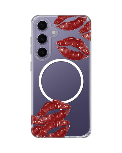 Maska za Samsung S921B Galaxy S24 Kisses Print Magsafe