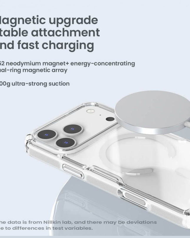 Maska za iPhone 17 Pro Max 6.9 transparent Nillkin Nature Pro Magnetic