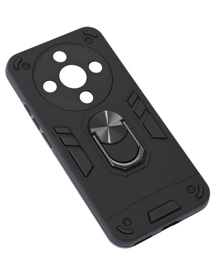 Maska za Honor Magic 8 Lite crna Hard Ring