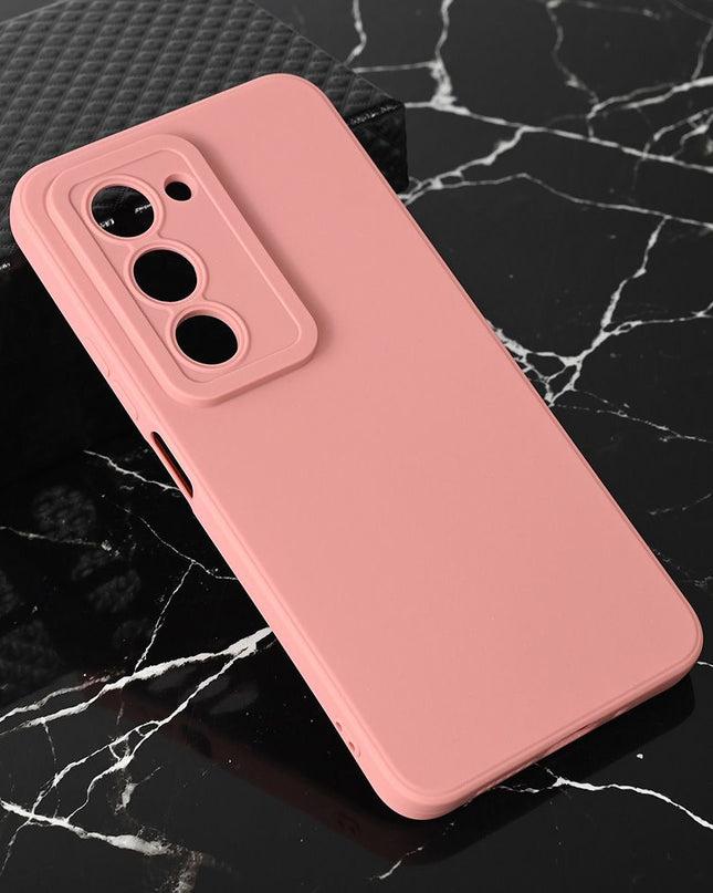 Maska za Xiaomi Redmi 15 4G EU 171mm mat tamno roze Teracell Giulietta