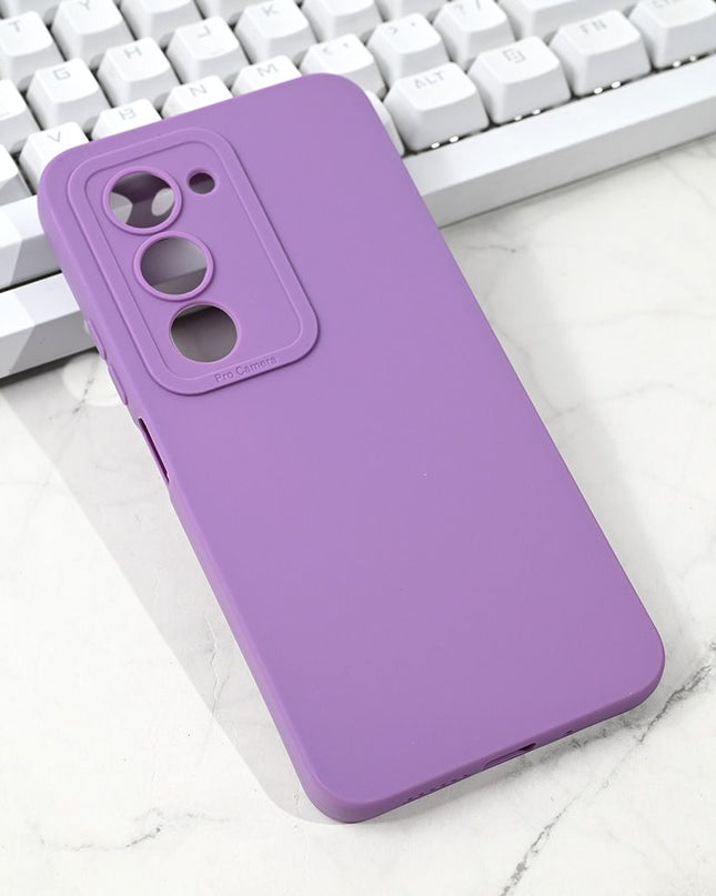 Maska za Xiaomi Redmi 15 4G 171mm ljubicasta Silikon Pro Camera