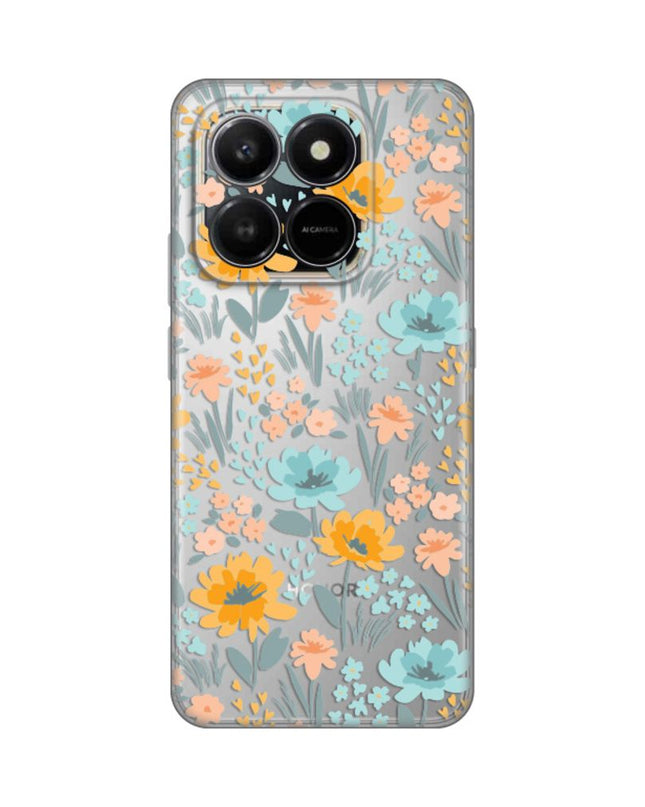 Maska za Honor X7d 4G/400 Smart 5G Lovely Flowers Silikonska Print Skin