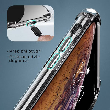 Maska za iPhone 17 Pro 6.3 Transparent Ice Cube
