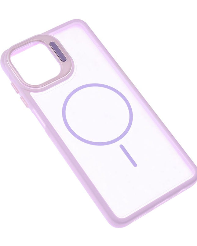 Maska za Samsung A075F Galaxy A07 ljubicasta Magsafe Pastel Pop