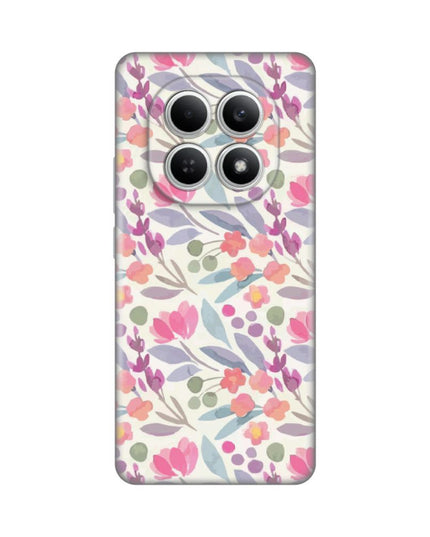 Maska za Xiaomi Redmi Note 15 5G Watercolor Flowers Silikonska Print