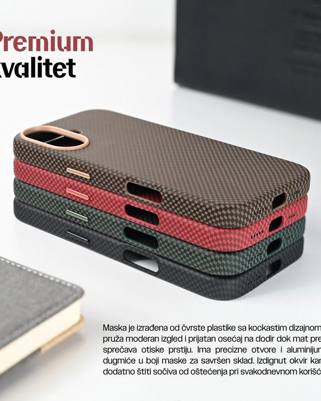 Maska za iPhone 16 6.1 crvena Magsafe Urban Cube