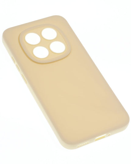 Maska za Xiaomi Redmi Note 15 Pro Plus 5G krem Silikon Pro Camera