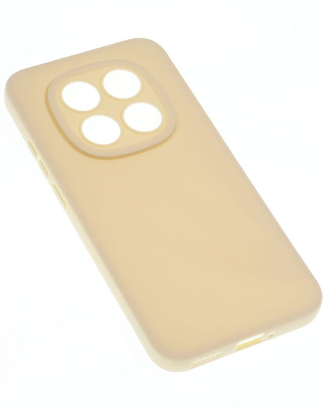 Maska za Xiaomi Redmi Note 15 Pro Plus 5G krem Silikon Pro Camera