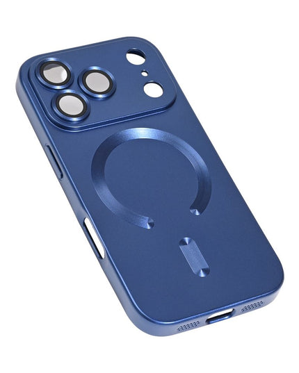 Maska za iPhone 17 Pro 6.3 tamno plava Magsafe Chrome