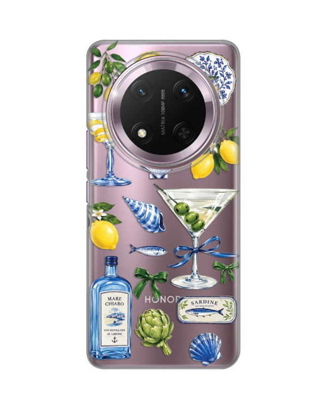 Maska za Honor Magic 7 Lite Mediterranean Martini Silikonska Print