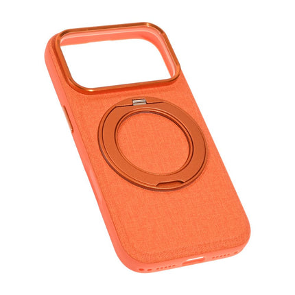 Maska za iPhone 17 Pro/18 Pro 6.3 Magsafe Textile narandžasta