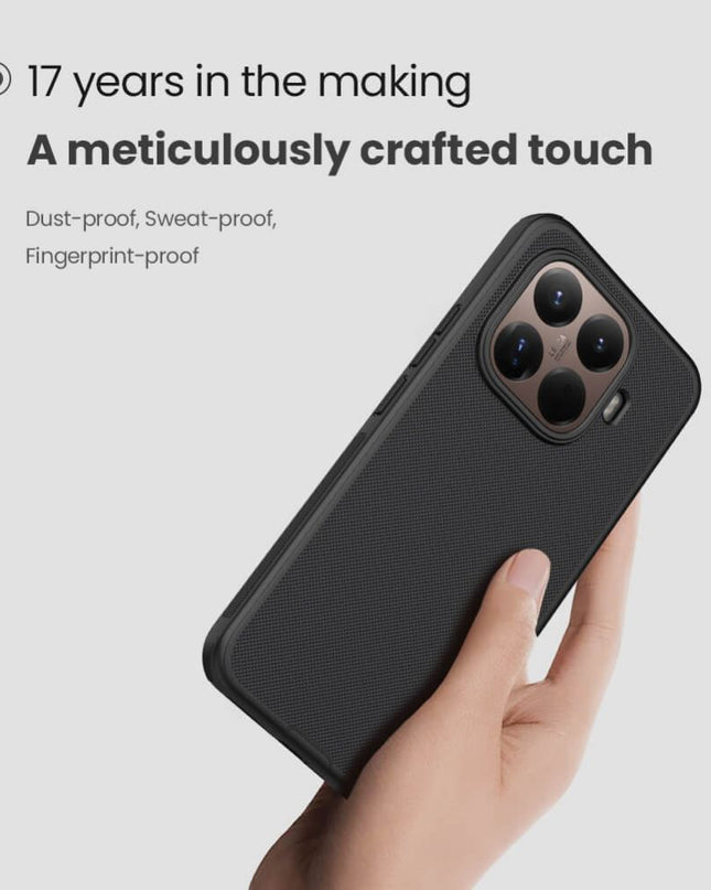 Maska za Xiaomi 15T Pro crna Nillkin Scrub Pro