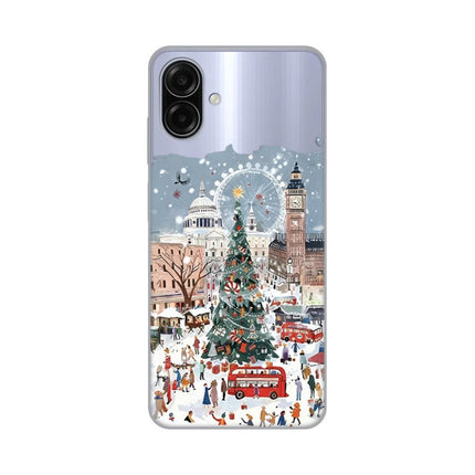 Maska za Samsung A075F Galaxy A07 Christmas Town Silikonska Print Skin