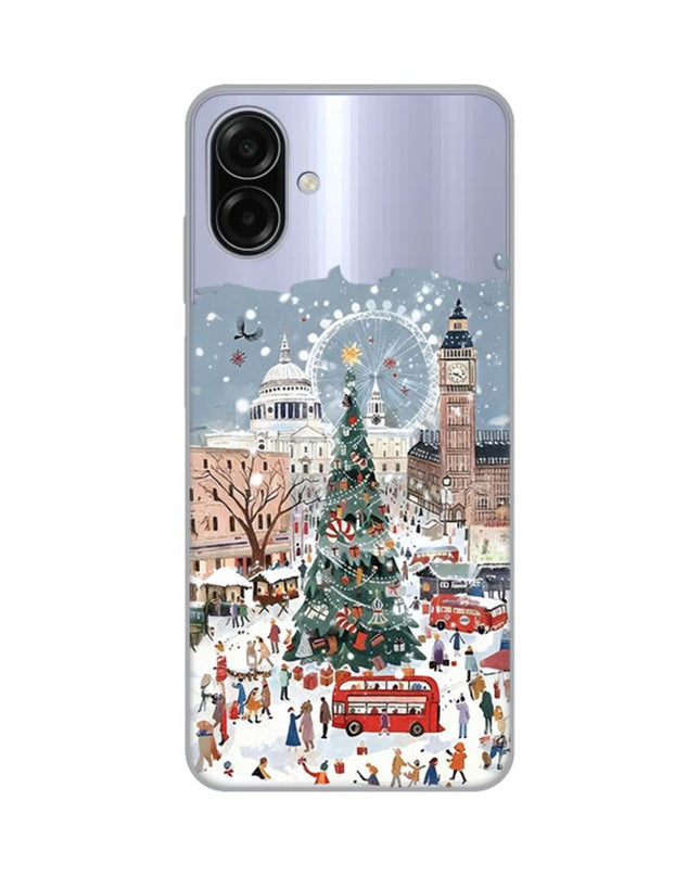 Maska za Samsung A075F Galaxy A07 Christmas Town Silikonska Print Skin