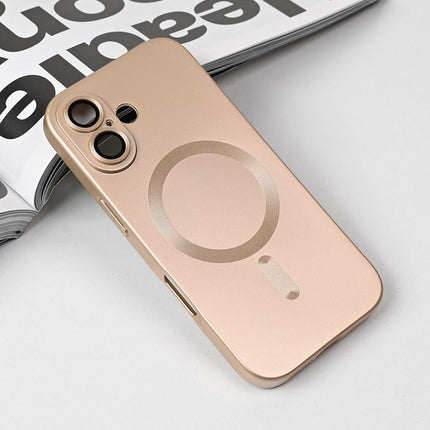 Maska za iPhone 17 6.3 zlatna Magsafe Chrome