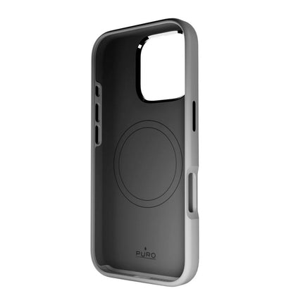 Maska za iPhone 16 Pro 6.3 tamno siva Puro ICON MAG PRO