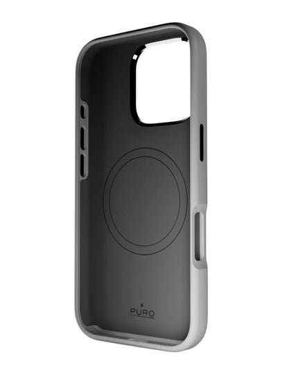 Maska za iPhone 16 Pro 6.3 tamno siva Puro ICON MAG PRO