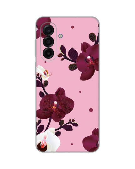 Maska za Samsung A175F Galaxy A17 Pink Orchid Silikonska Print Skin