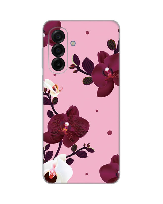 Maska za Samsung A175F Galaxy A17 Pink Orchid Silikonska Print Skin
