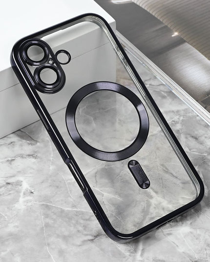 Maska za iPhone 17 6.3 crna Magsafe Lux