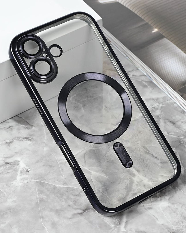 Maska za iPhone 17 6.3 crna Magsafe Lux
