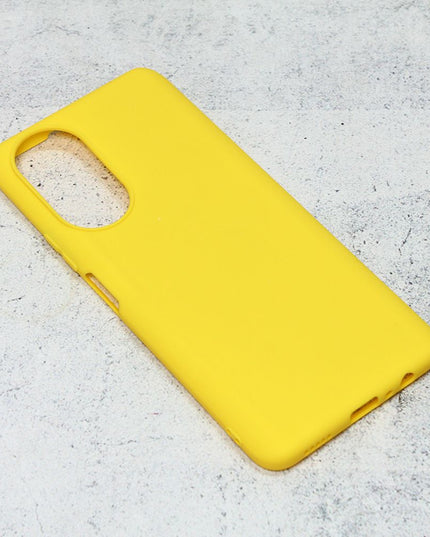 Maska za Honor X7 zuta Gentle Color