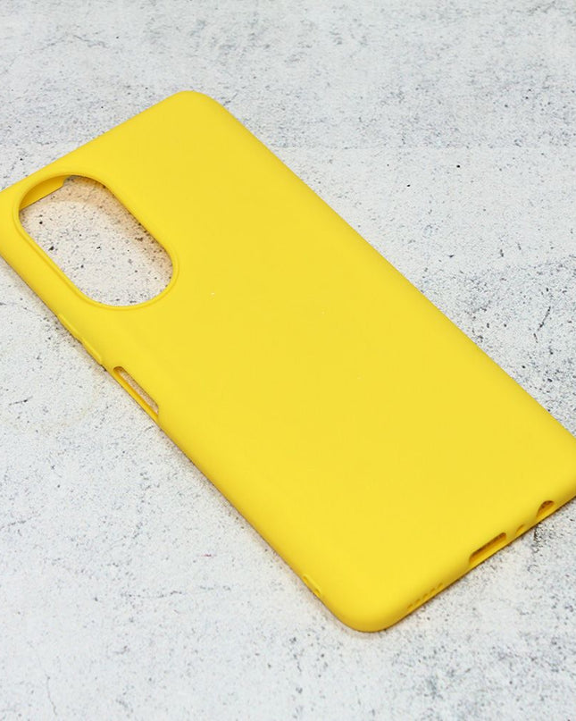 Maska za Honor X7 zuta Gentle Color