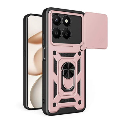 Maska za Honor X7d 4G/400 Smart 5G roze Hard Shield