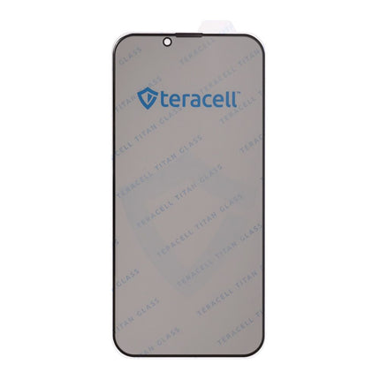 Zastitno staklo Tempered Glass Privacy Teracell Titan 2.5D za iPhone 14 Pro 6.1 crni