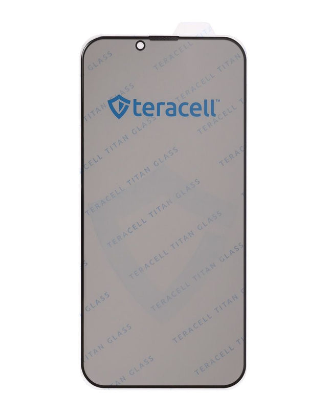 Zastitno staklo Tempered Glass Privacy Teracell Titan 2.5D za iPhone 14 Pro 6.1 crni