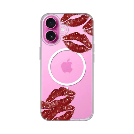Maska za iPhone 16 6.1 Kisses Print Magsafe