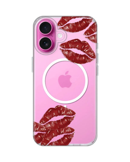 Maska za iPhone 16 6.1 Kisses Print Magsafe