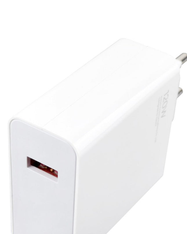 Kucni punjac Xiaomi HyperCharge 120W sa USB na Type C kablom beli EU