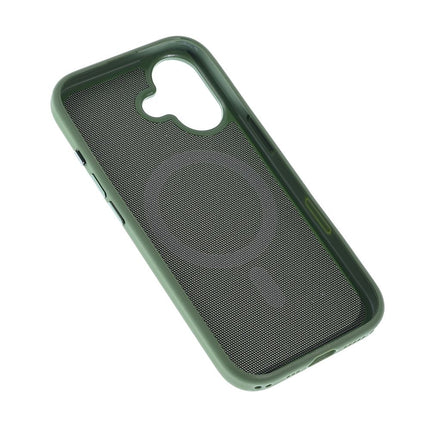 Maska za iPhone 16 6.1 zelena Magsafe TechWoven