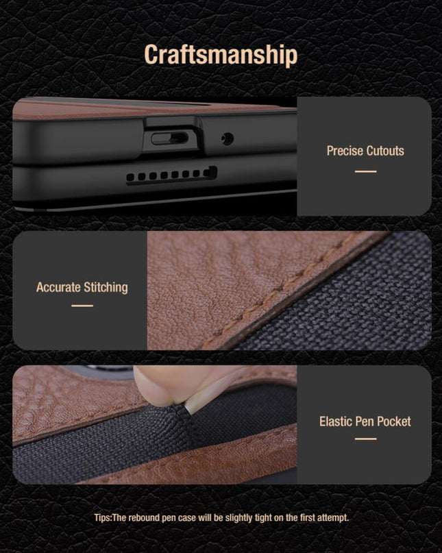 Maska za Samsung F966B Galaxy Z Fold 7 crna Nillkin Aoge