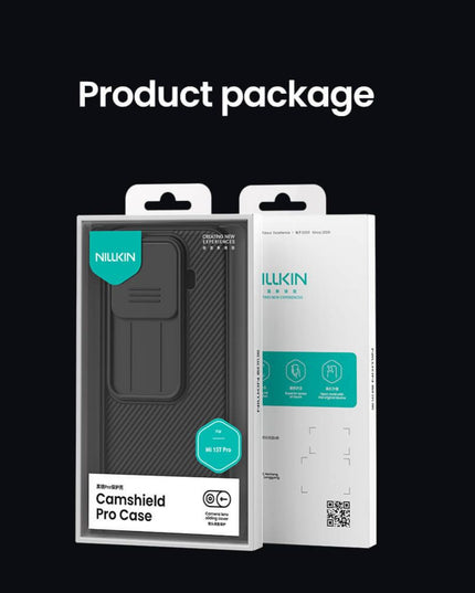 Maska za Xiaomi 15T Pro crna Nillkin CamShield Pro