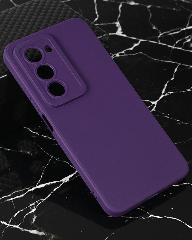 Maska za Xiaomi Redmi 15 4G EU 171mm mat tamno ljubicasta Teracell Giulietta