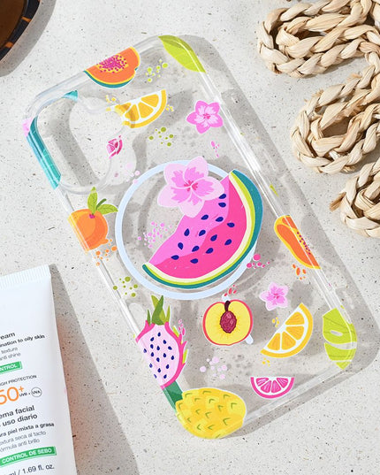 Torbica Print Magsafe za iPhone 16 6.1 Summer Fruits