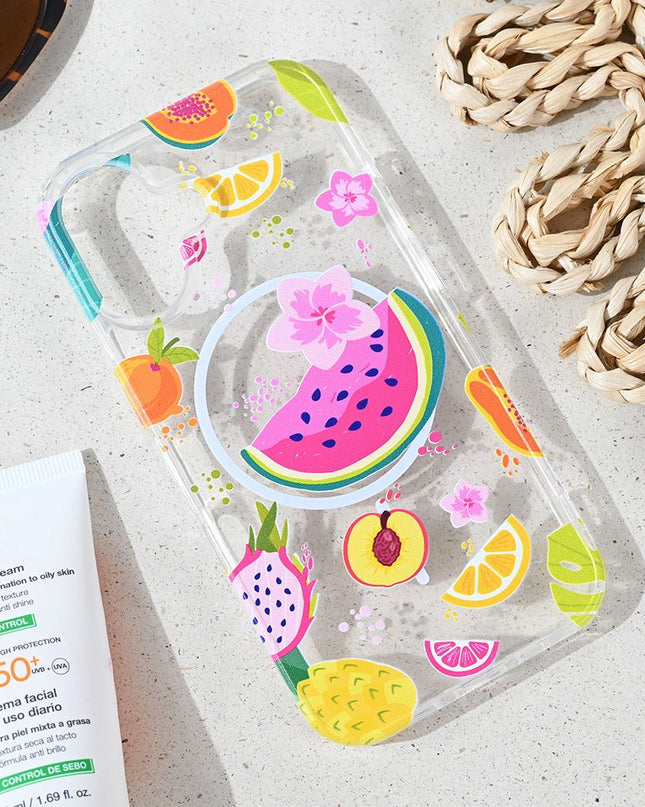 Torbica Print Magsafe za iPhone 16 6.1 Summer Fruits