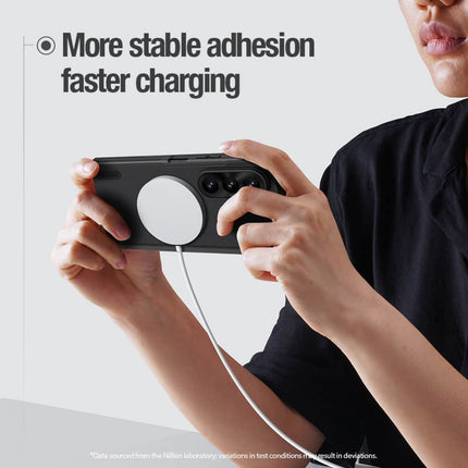 Maska za Samsung F976B Galaxy Z Fold 8 Ultra crna Nillkin Scrub Fold Magnetic