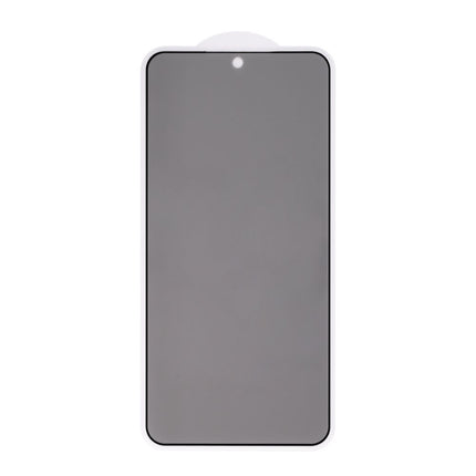 Zastitno staklo Tempered Glass Privacy Teracell Titan 2.5D za Samsung S901B Galaxy S22/S911B Galaxy S23 5G crni (fingerprint unlock)