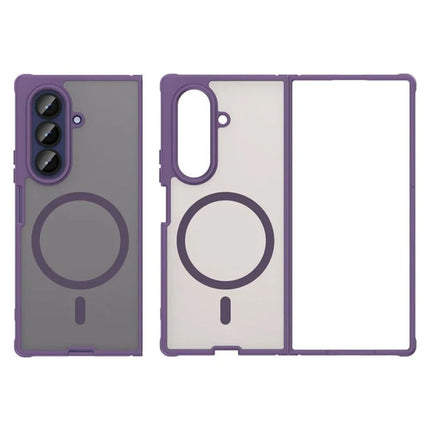 Maska za Samsung F966B Galaxy Z Fold 7 ljubicasta Magsafe Fold