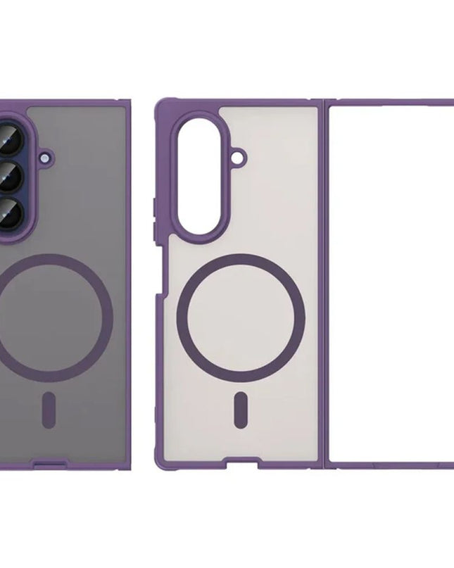 Maska za Samsung F966B Galaxy Z Fold 7 ljubicasta Magsafe Fold